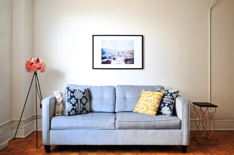 Gemütliches Sofa mit viel Komfort