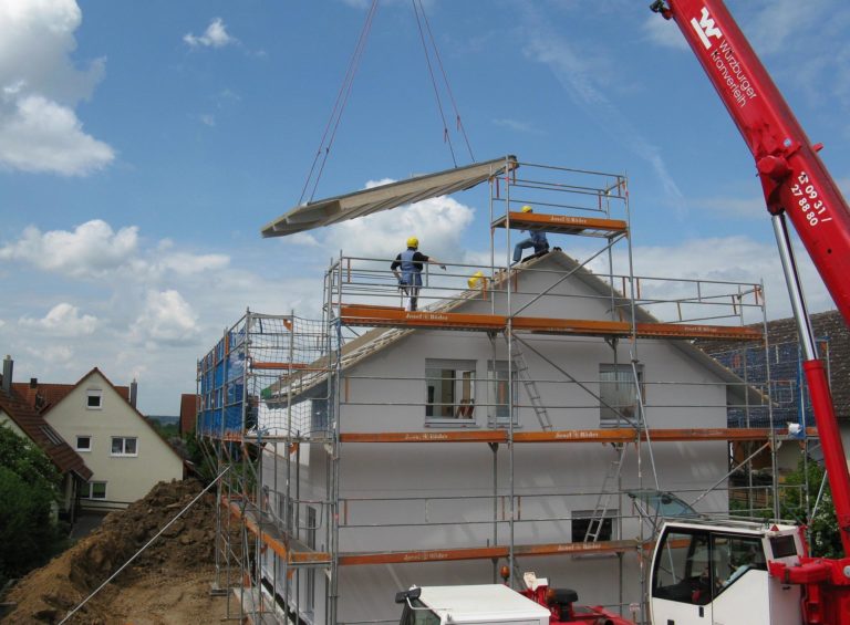 Hausbau im jungen Alter