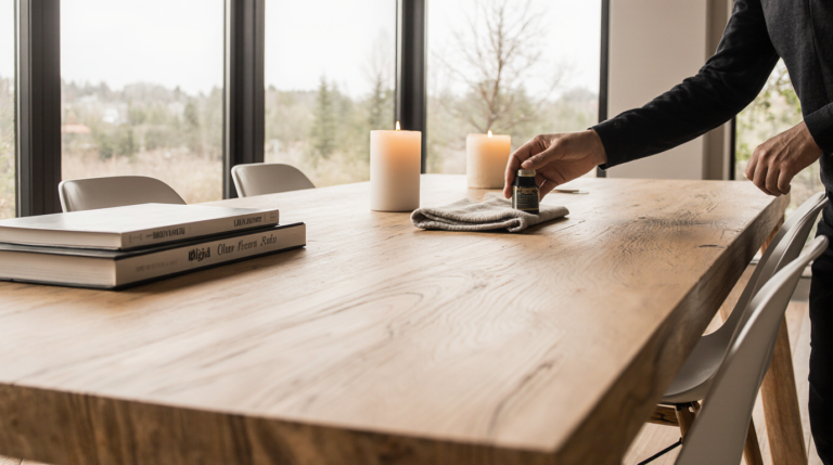 Massivholztische im Alltag: Design, Pflege, Nachhaltigkeit