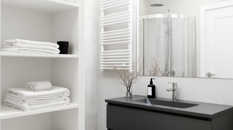Badezimmer Textilien: Handtuchgrößen & Materialien im