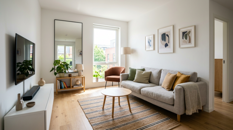 Kleines Wohnzimmer optisch vergrößern: Ultimative Tipps